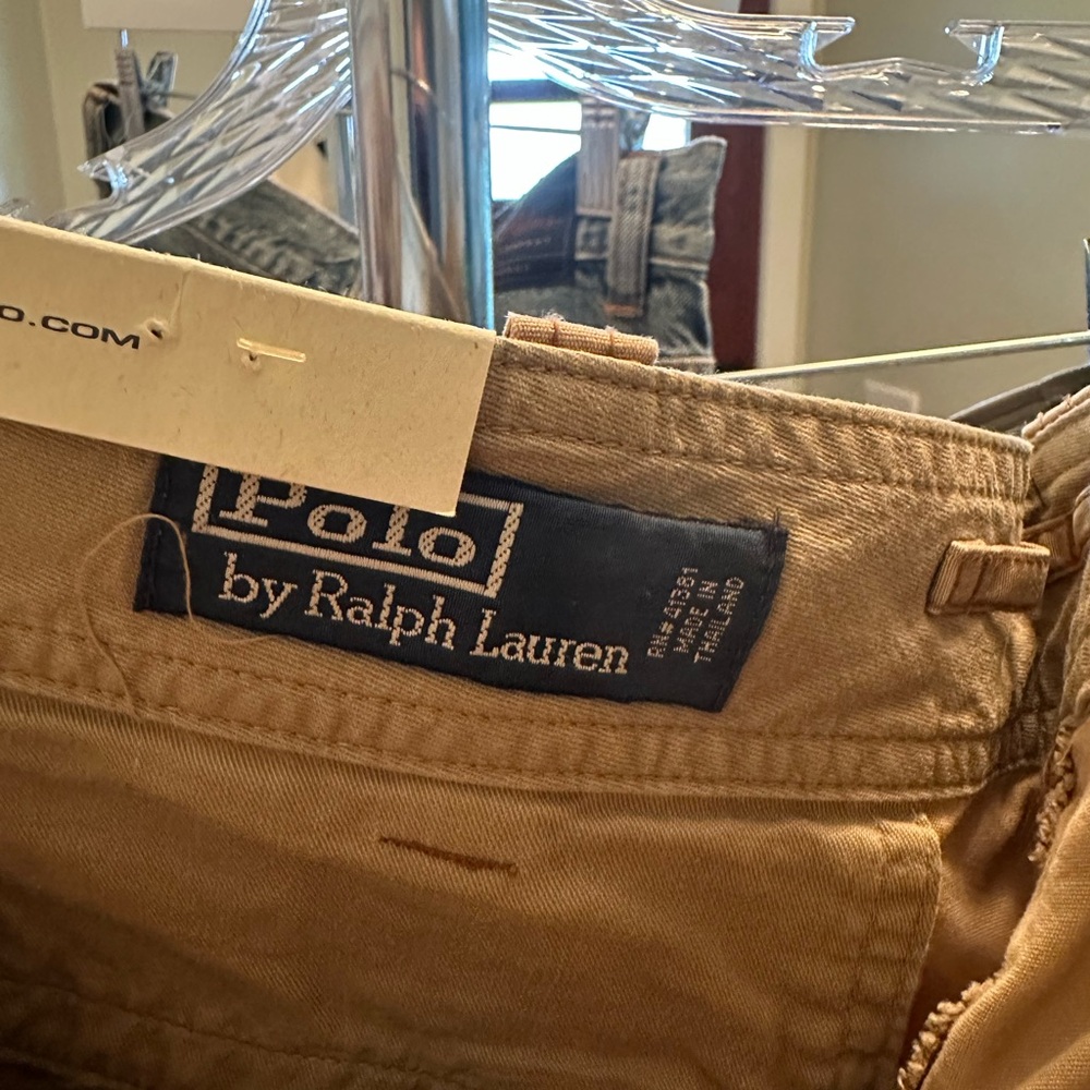 Polo by Ralph Lauren Men's Khaki Cargo Pants - Picture 3 of 3